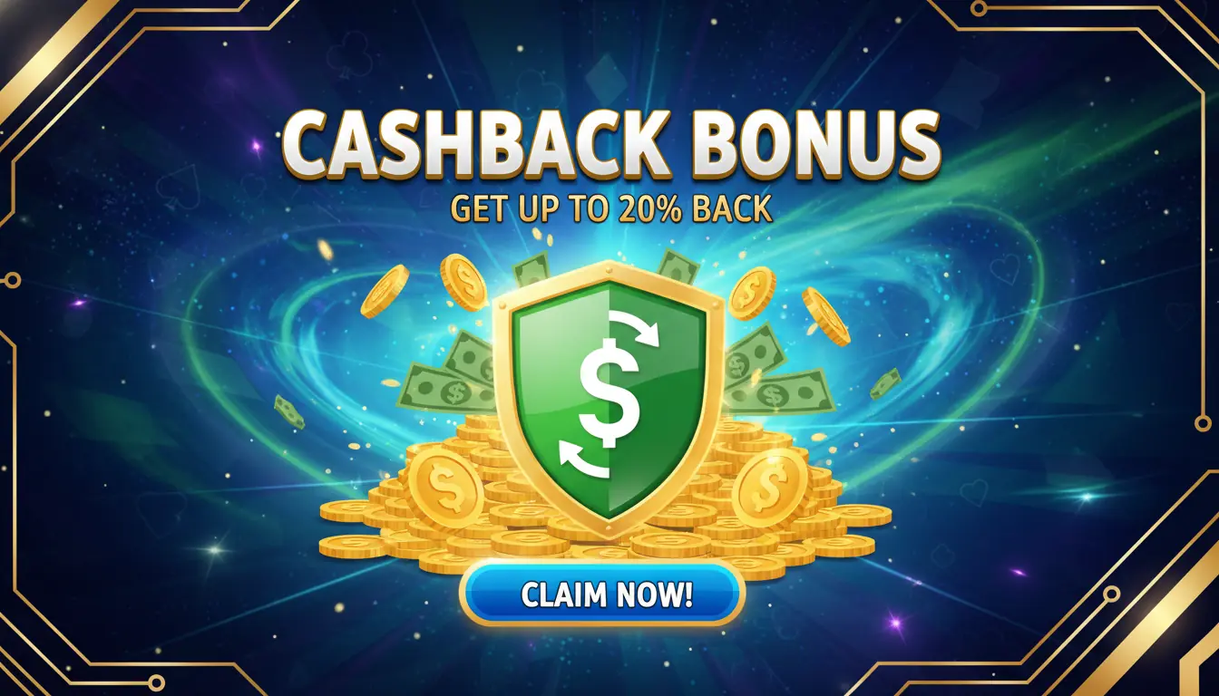 Cashback Bonus bei Vegaz casino