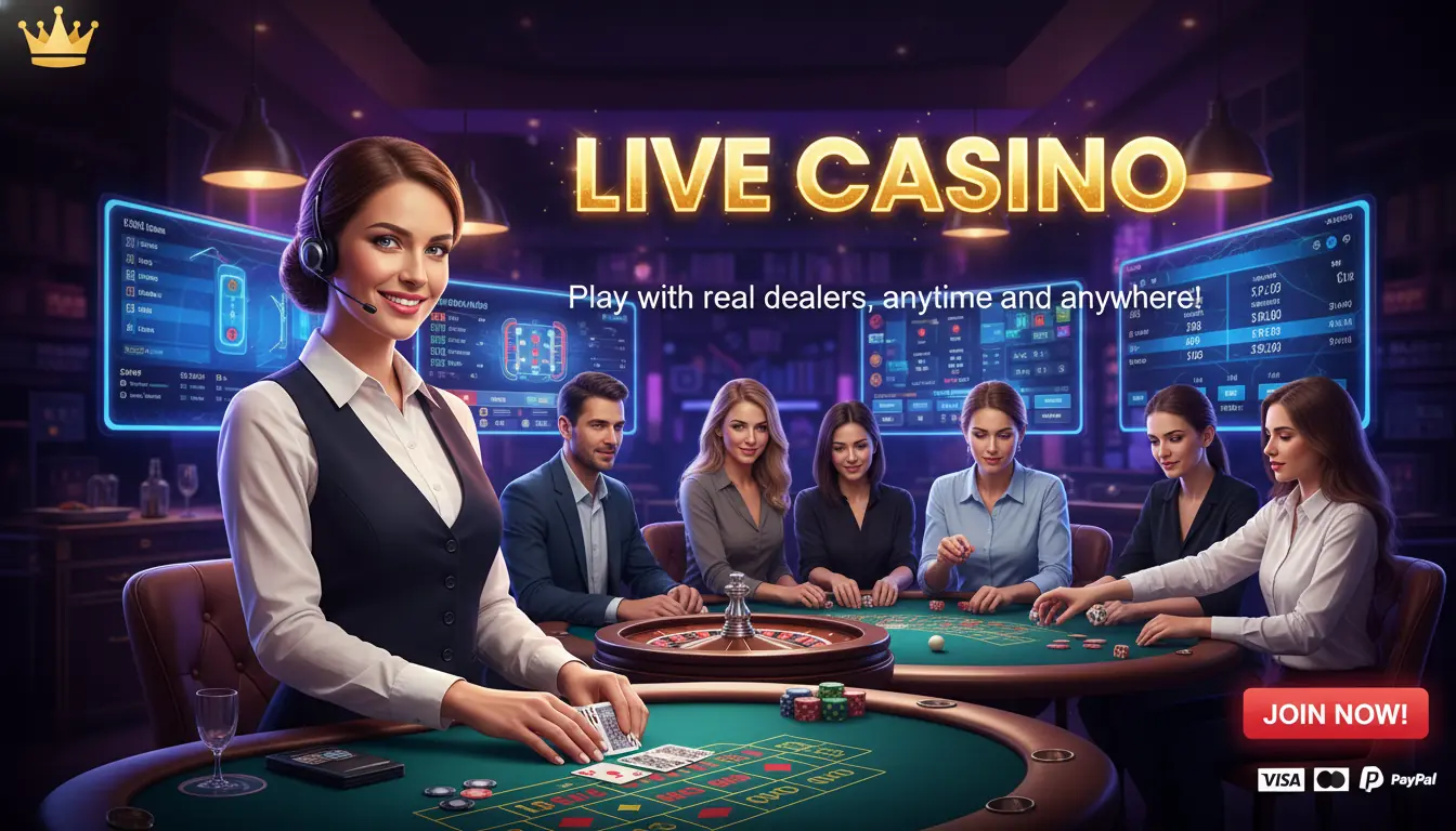 Live Casino bei Vegaz casino
